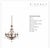 Hollywood Regency Currey & Company Isabella 5-Light Wrought Iron & Crystal Chandelier – Rhine Gold For Sale - Image 3 of 6