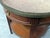 Brown 20th Century Regency Style Leather Top Bouillotte Table For Sale - Image 8 of 13