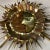 Magnificent Signed Curtis Jere Sun and Moon Metal Sculpture. Crafted from a stunning combination of brass, copper, and...