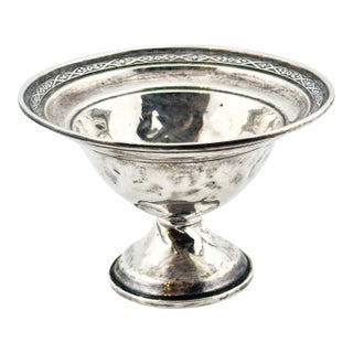 Vintage HGS Company Weighted Sterling Silver Candy Dish For Sale