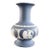 Vintage Wedgwood Jasperware Portland Blue Cameo Vase For Sale