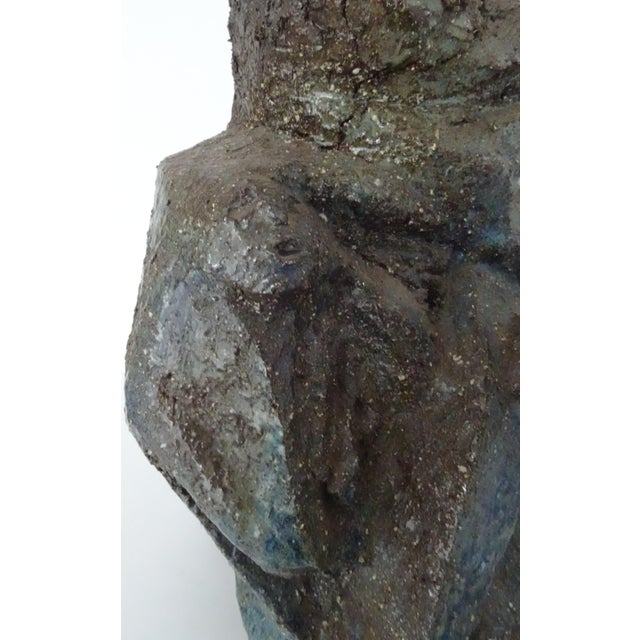 Ceramic Abstract Belgian Ceramic Sculpture of Mother with Child by Paul De Bruyne, 1960s For Sale - Image 7 of 18