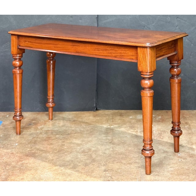 English English Console Serving or Hall Table of Mahogany For Sale - Image 3 of 9