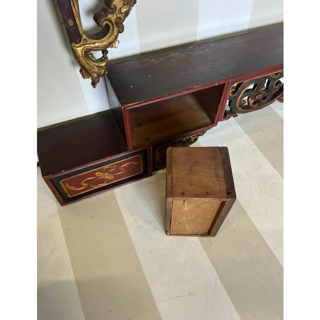 19th Century Chinese Altar and Door Surround- Could Be Used as a Mirror Frame For Sale In Richmond - Image 6 of 7