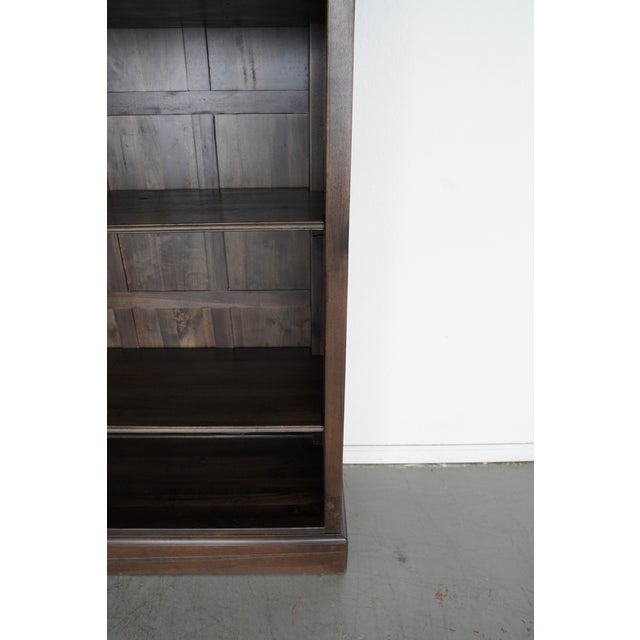 Wood Restoration Hardware Montpelier Open Shelving Unit For Sale - Image 7 of 9