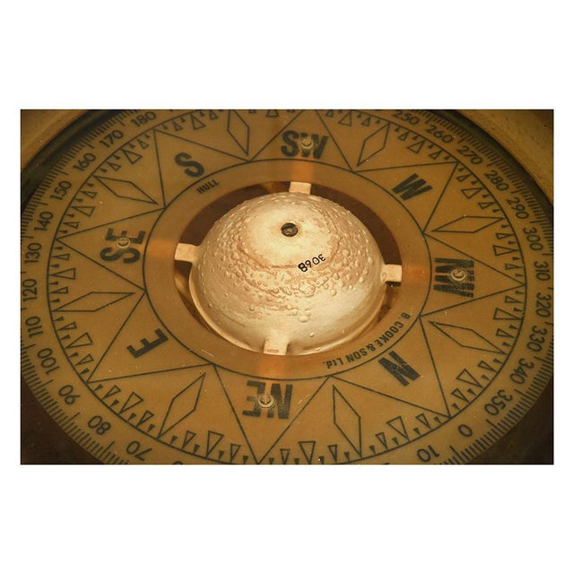 Road Compass Wooden Table by B.Cooke & Son ltd For Sale - Image 5 of 8