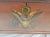 American 19th Century American Red Painted Blanket Chest With Eagle Decoration For Sale - Image 3 of 13