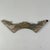 Early 20th Century Architectural Salvage Decorative Wood Valance Element in Blue Gray & Crescent Design For Sale - Image 9 of 12