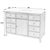 Nora 48 in. W Quartz and Wood Single Sink 8 Drawer Bathroom Vanity Set, Light Oak For Sale - Image 11 of 12