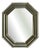 Large Octagonal Wall Mirror in Layered Mirrored Glass witl Gilt Accents from Deknudt For Sale