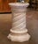 19th Century French Neoclassical Revival Carved Rose Marble Pedestal For Sale In Dallas - Image 6 of 9