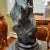 1990s Bronze Statue Young Lady With Bouquet of Flowers For Sale - Image 5 of 10