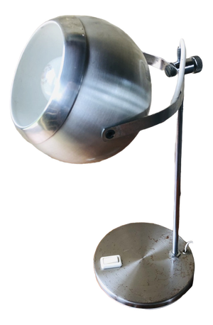 Mid-Century Adjustable Eyeball Table Lamp, 1970s