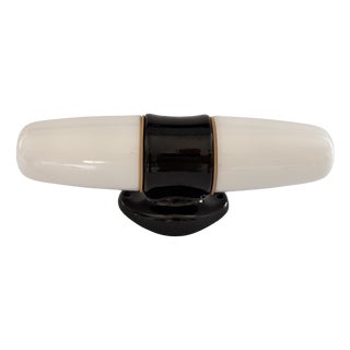 Model 6066 Sconce in Ceramic by Wilhelm Wagenfeld for Lindner, 1950s For Sale
