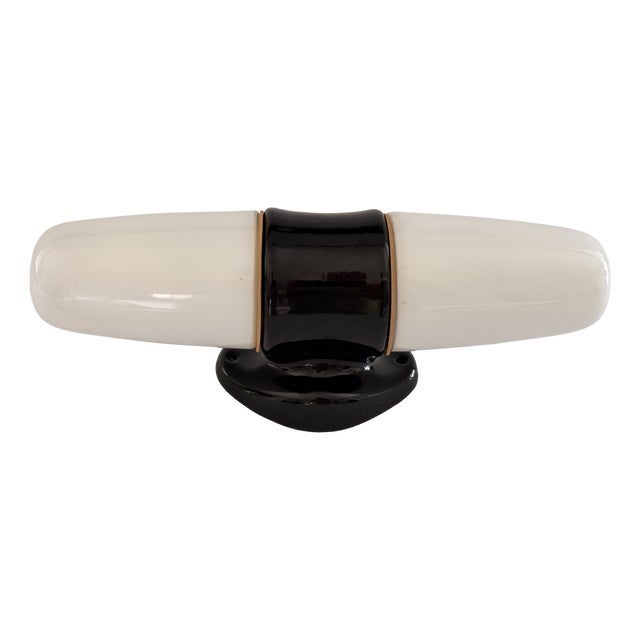 Model 6066 Sconce in Ceramic by Wilhelm Wagenfeld for Lindner, 1950s For Sale