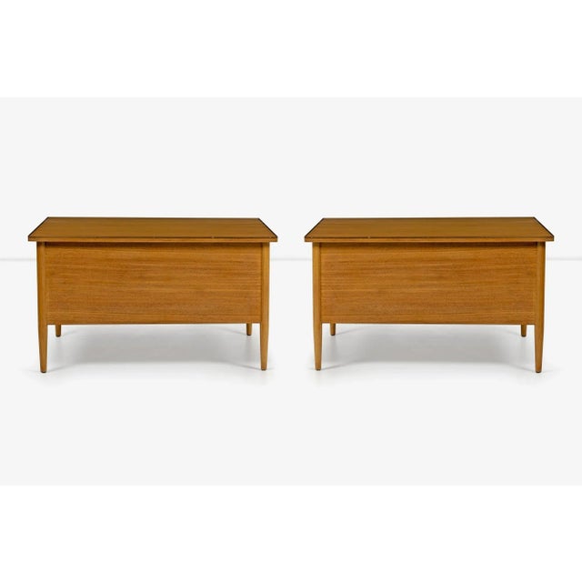 Mid-Century Modern 1950s Paul McCobb for Calvin the Irwin Collection 3-Drawer End Tables - a Pair For Sale - Image 3 of 9