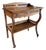 Antique Eastlake Writing Desk With Carved Gallery For Sale