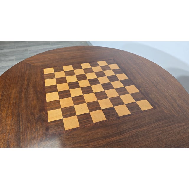Art Deco Chess and Poker Table For Sale - Image 9 of 18