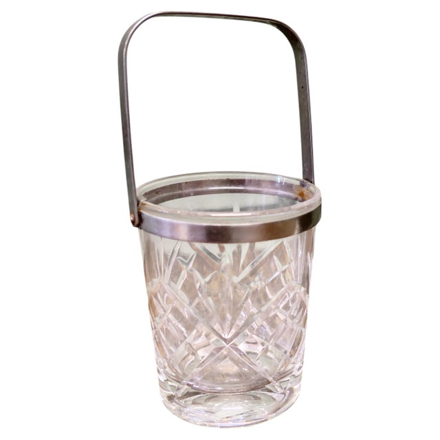Glass French Bistro Personal Wine Cooler, 1930 For Sale - Image 7 of 7