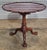Store Item: Kindel Winterthur Collection Philadelphia Carved Mahogany Tilt Top Pie Table Description: Carved Chippendale...