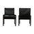 Vintage Black Lacquered Monk Dining Chair by Tobia & Afra Scarpa for Molteni, 1976, Set of 10 For Sale - Image 6 of 18