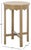 Contemporary Seraphina Round Accent Table in Desert Brown For Sale - Image 3 of 8