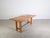 Wood Large Country Style Beech Dining Table For Sale - Image 7 of 11