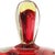 Mid 20th Century Vintage Murano Barbini 1950s Yellow Red Orange Italian Art Glass Vanity Powder Box With Original Label For Sale - Image 5 of 6
