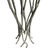1970s Aluminum Candelabra Tree Roots Brutalist Tall Floor Multi Candle Holder For Sale - Image 5 of 7