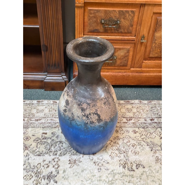 Abstract Ombre Ceramic Vase, Small For Sale - Image 10 of 12