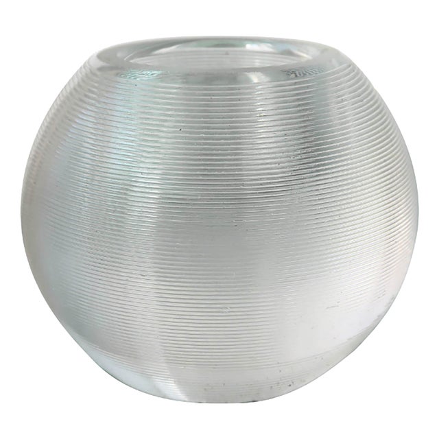 Vintage Antique English Glass Match Striker, 1920 For Sale