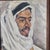 Moroccan 1960s Oil on Canvas Portrait Painting of a Handsome Arab Man For Sale - Image 3 of 7