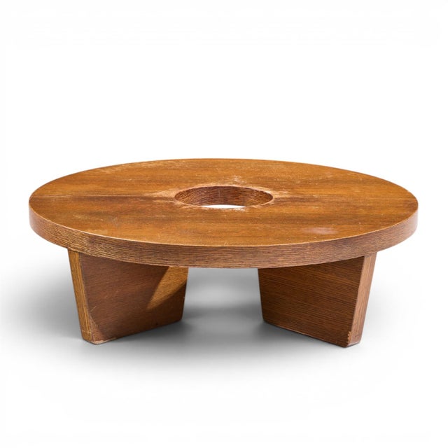 Wood Harvey Probber Nuclear Mid Century Mahogany Coffee Table For Sale - Image 7 of 9