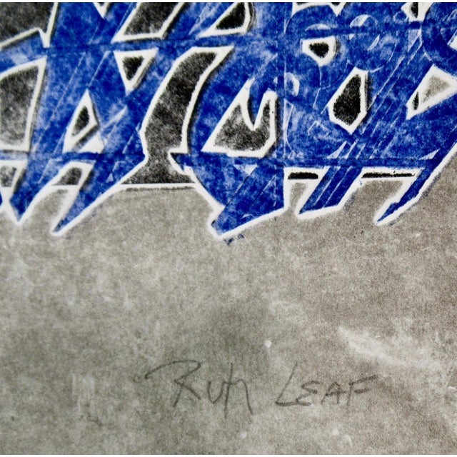 Ruth Leaf Untitled C. 1990 Original Print For Sale In San Francisco - Image 6 of 6