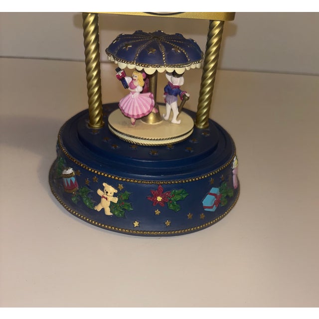 Late 20th Century Anniversary Clock Titled “Nutcracker Ballet” by Avon For Sale - Image 5 of 6