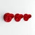Plastic Red Wall Hooks by Olaf Von Bohr for Kartell, 1970s, Set of 3 For Sale - Image 7 of 11