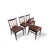 Brasilia Dining Chairs in Teak with Brown Vinyl Seats from G-Plan, 1960s, Set of 4 For Sale - Image 6 of 8