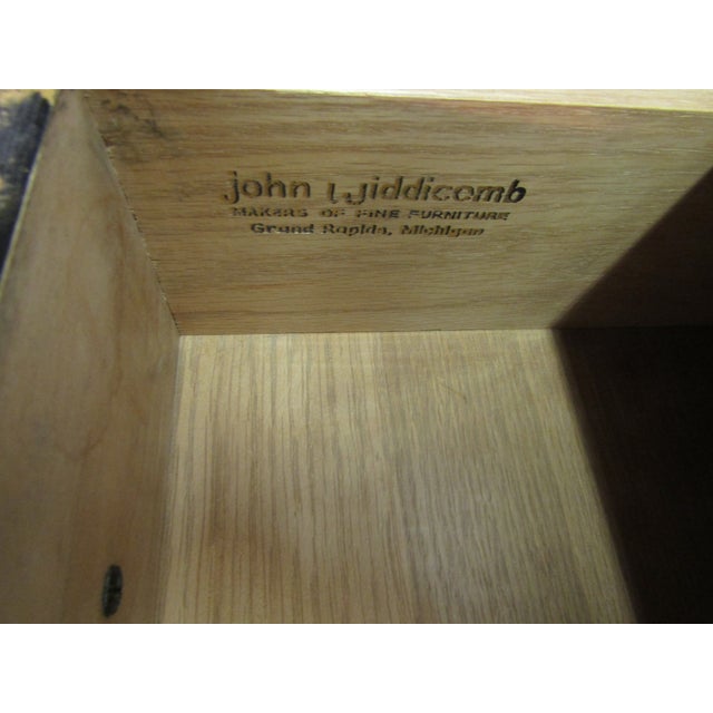 Wood John Widdicomb Walnut Mid Century Side Chest For Sale - Image 7 of 8