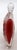 Late 20th Century American Art Glass "Hearts" Perfume Flask For Sale - Image 4 of 7