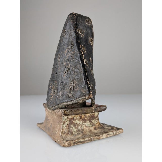 Mater Dolorosa Sculpture in Polychrome Terracotta, 18th Century For Sale - Image 11 of 18