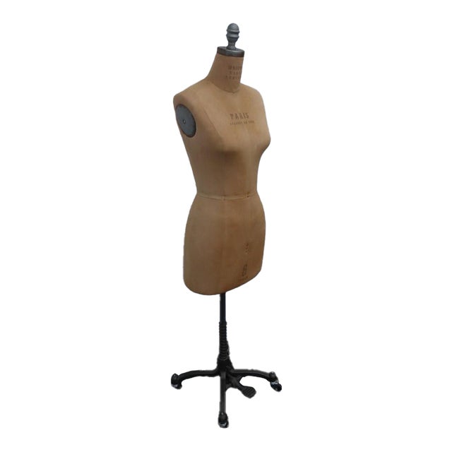 Restoration Hardware Reproduction Dress Form Height Adjustable Mannequin 6889 For Sale