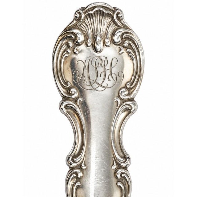 Victorian Early 20th Century Gorham Sterling Silver Flatware Set - 125 Pcs For Sale - Image 3 of 11