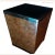Late 20th Century Walnut Burl Wood Wastebasket For Sale - Image 4 of 4