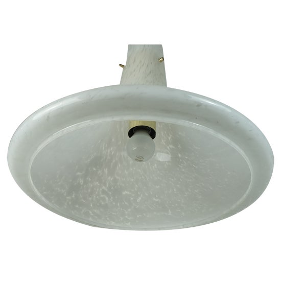 Large Vintage Pendant Light from Glashütte Limburg, 1970s For Sale