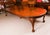 Antique Queen Anne Revival Burr Walnut Dining Table and Chairs, 19th Century, Set of 11 For Sale - Image 3 of 18