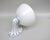 German Wall Lamp in Porcelain and White Cased Glass, 1890s For Sale - Image 3 of 18