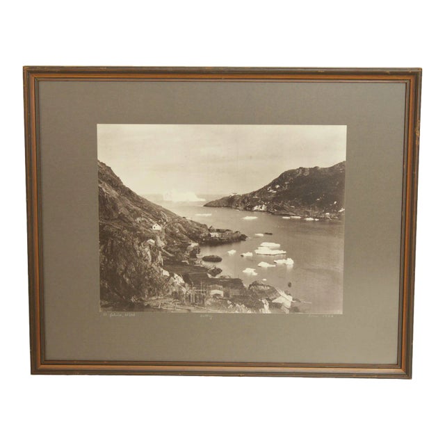 Antique 1900s The Battery St. Johns Newfoundland Photography For Sale