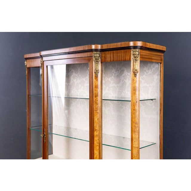 Mid-Century Baroque Style Showcase Cupboard For Sale - Image 15 of 16