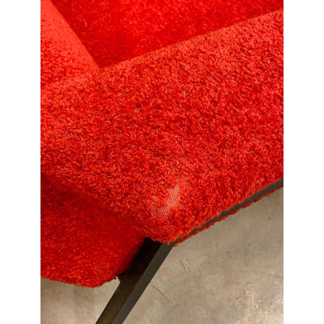 Black Mid-Century Armchair, 1960s For Sale - Image 8 of 18