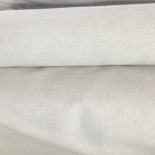 Linen Oatmeal Fabric 18+ Yards For Sale - Image 4 of 4